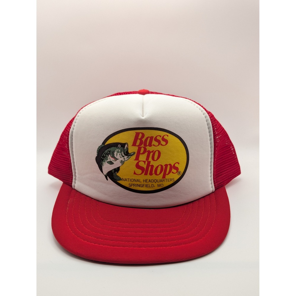 VTG Bass Pro Shops Headquarters Trucker Hat Mens OSFA Excellent Mesh Snapback